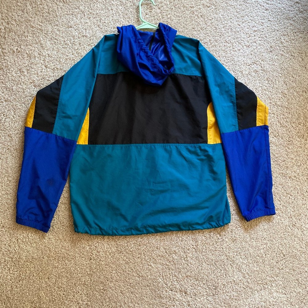 Multicolored windbreaker with drawstring - Picture 2 of 7
